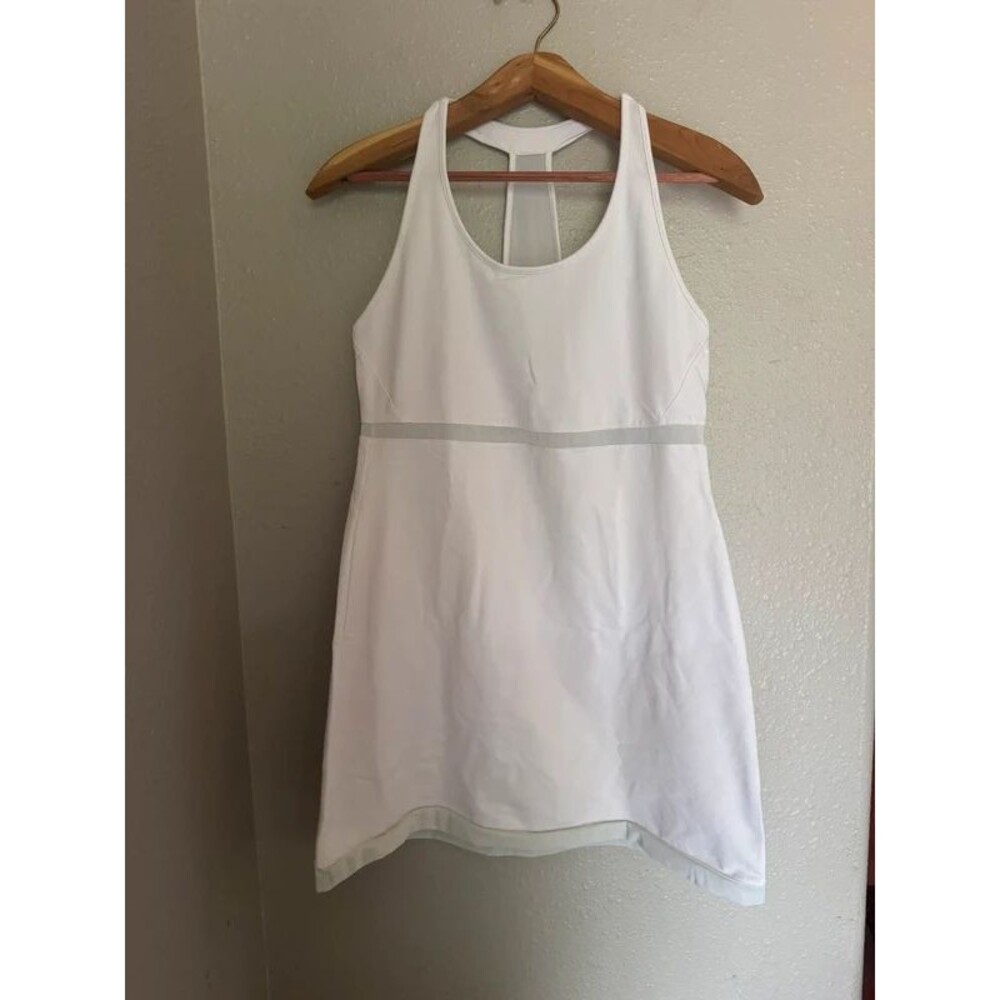 Gap fit white pickleball tennis dress size m